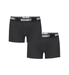 Снимка на Men's Boxer Shorts Logo 2 Pack Black/Black