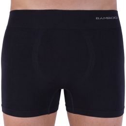 Снимка на Men's boxers Gino seamless bamboo black