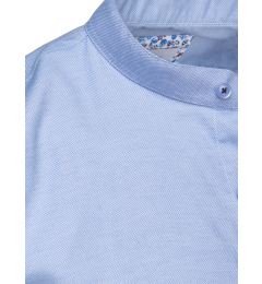 Снимка на Men's casual shirt with stand-up collar light blue Dstreet