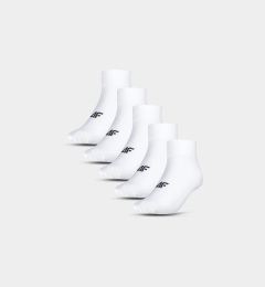 Снимка на Men's Casual Socks Above the Ankle (5pack) 4F - White