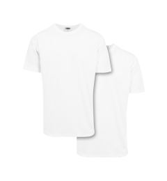 Снимка на Men's Classic Oversized T-Shirt 2 Pack White+White