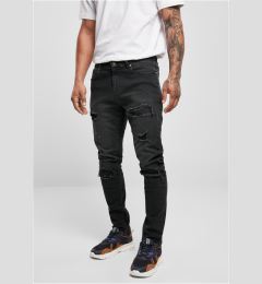 Снимка на Men's Heavy Destroyed Jeans Black