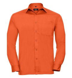 Снимка на Men's long sleeve polycotton shirt R934M 65/35 115g/110g