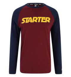 Снимка на Men's long-sleeved T-shirt Starter Raglan red/blue