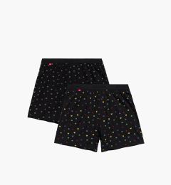 Снимка на Men's loose boxers ATLANTIC 2Pack - black