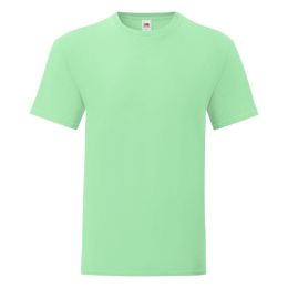 Снимка на Men's Mint T-shirt Combed Cotton Iconic Sleeve Fruit of the Loom