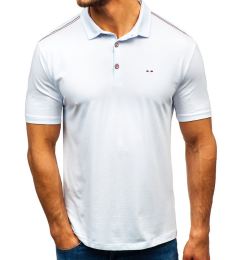 Снимка на Men's Modern Polo Shirt 6797 - White,