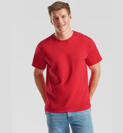 Снимка на Men's Red T-shirt Valueweight Fruit of the Loom