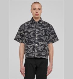 Снимка на Men's shirts with print - camouflage/grey