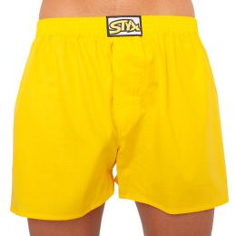 Снимка на Men's shorts Styx classic rubber oversize yellow (E1068)