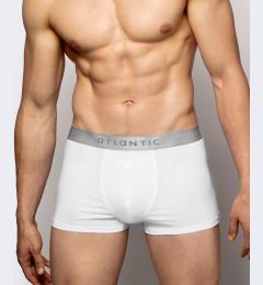 Снимка на Men's Sport Boxers Pima Cotton ATLANTIC - White