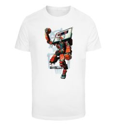 Снимка на Men's T-shirt Bball Robot white