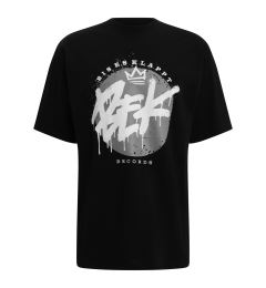 Снимка на Men's T-shirt BEK x DEF Big Logo black/white