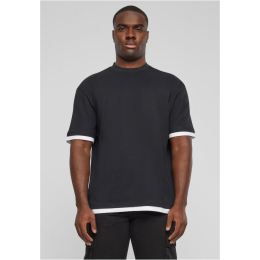 Снимка на Men's T-shirt DEF Visible Layer - black/white