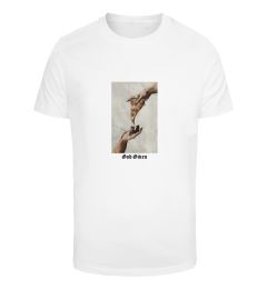 Снимка на Men's T-shirt God Given Pizza white