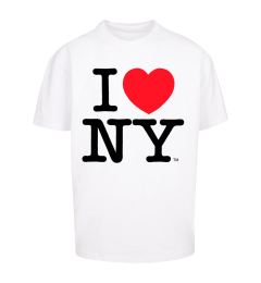 Снимка на Men's T-shirt I Love NY Oversize white