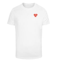 Снимка на Men's T-shirt Smiley Drip - white