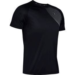 Снимка на Men's T-Shirt Under Armour Qualifier ISO-CHILL Short Sleeve Black S