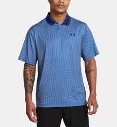 Снимка на Men's T-shirt Under Armour UA Matchplay Printed Polo-BLU - Men's