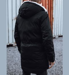 Снимка на Men's winter parka with hood black Dstreet