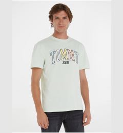 Снимка на Menthol Mens T-Shirt Tommy Jeans College Pop Tommy Tee - Men