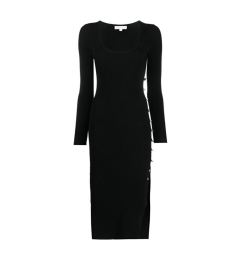 Снимка на Michael Kors Dress - ECO BUTTON SLT MIDI DRS black