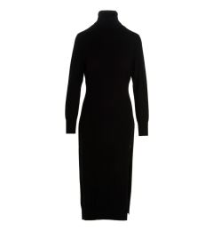 Снимка на Michael Kors Dress - TURTLE NK SLIT MIDI DRS black