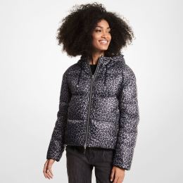 Снимка на Michael Kors Jacket - ECO CHEETAH RVSBL PUFF blue