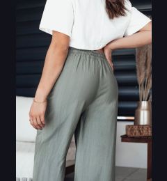 Снимка на NAMAYAS Khaki Women's Wide Trousers Dstreet