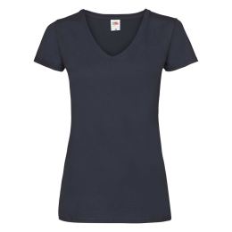 Снимка на Navy blue v-neck Valueweight Fruit of the Loom