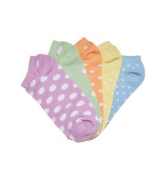 Снимка на No Show Socks Dots 5-Pack summercolor