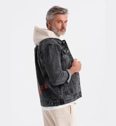 Снимка на Ombre Men's mid-season jeans jacket