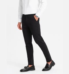 Снимка на Ombre Men's uniform REGULAR FIT chinos pants - black