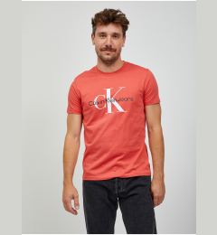 Снимка на Orange Men's T-Shirt Calvin Klein Jeans - Men