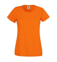 Снимка на Orange Women's T-shirt Lady fit Original Fruit of the Loom