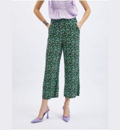 Снимка на Orsay Black-Green Women Floral Shortened Pants - Women