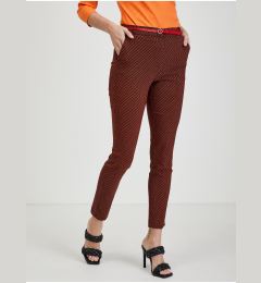 Снимка на Orsay Black-Red Ladies Patterned Trousers - Women