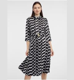 Снимка на Orsay Black Women Patterned Shirt Dress - Women