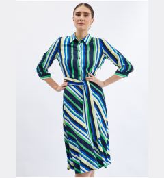 Снимка на Orsay Green-Blue Women Striped Shirt Dress - Women