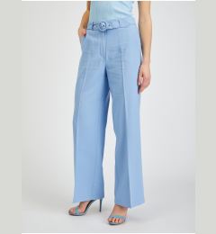 Снимка на Orsay Light blue womens wide trousers with belt - Women