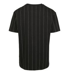 Снимка на Oversized Pinstripe Tee Black