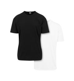 Снимка на Oversized T-shirt 2-pack black+white