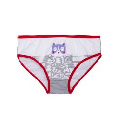 Снимка на Panties-BR-MT-6873-white-red