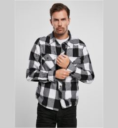 Снимка на Plaid shirt white/black