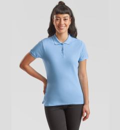 Снимка на Polo Fruit of the Loom Women's Blue T-shirt