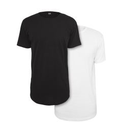 Снимка на Pre-Pack Shaped Long Tee 2-Pack Black+White