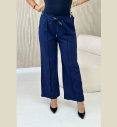 Снимка на Punto Milano winter trousers with wide legs dark blue