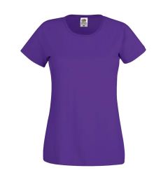 Снимка на Purple Lady fit Women's T-shirt Original Fruit of the Loom