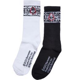 Снимка на Ramones Skull Socks 2-Pack Black/White