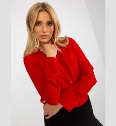 Снимка на Red elegant classic shirt with collar